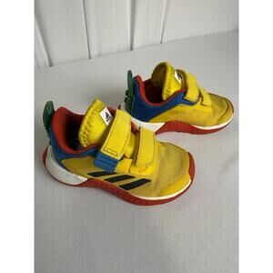 adidas kids lego sport ct running shoes size 6.5 hook And Loop Closure